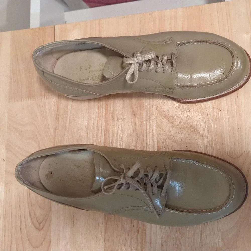 VTG FSP shoes by Musebeck derby shoes 8.5 comfort‎ fit made in USA